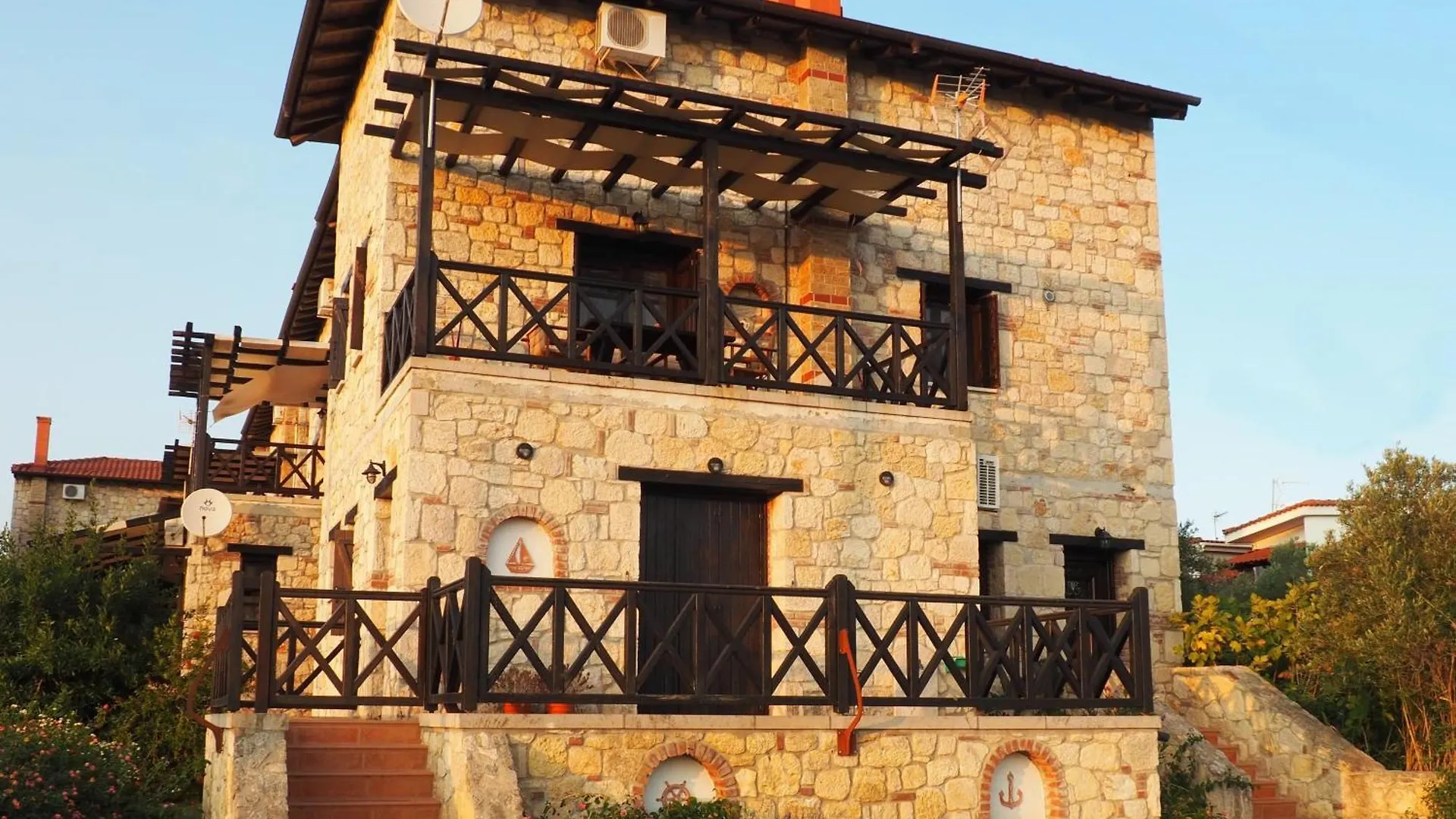 Halkidiki Luxurious Stonehouses Holiday home Psakoudia